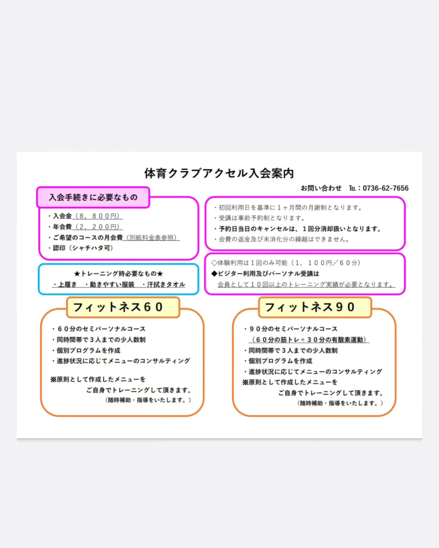 料金とシステム
